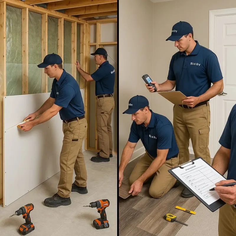 Repairs and Reconstruction process in Nebraska City, NE